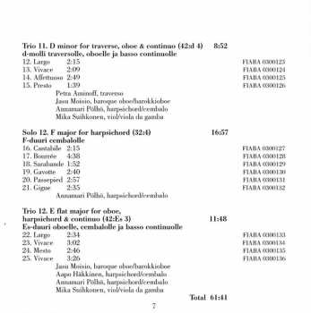 2CD Georg Philipp Telemann: Essercizii Musici Overo Dodeci Soli E Dodeci Trii À Diversi Stromenti (Vol II)