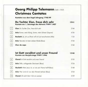 CD Georg Philipp Telemann: Christmas Cantatas II
