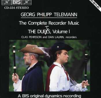 CD Georg Philipp Telemann: The Complete Recorder Duets, Volume I