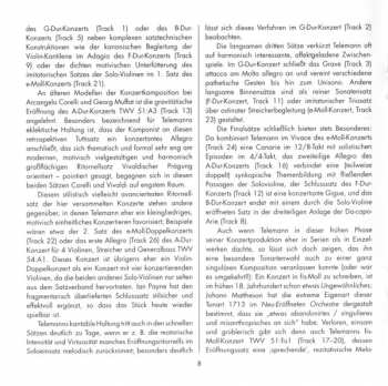 CD Georg Philipp Telemann: Complete Violin Concertos Vol. 5