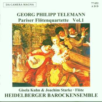 Album Georg Philipp Telemann: Pariser Flötenquartette