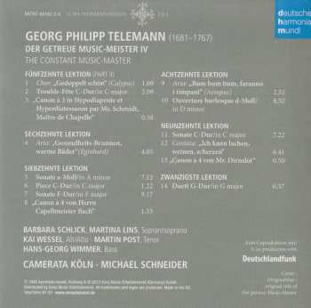 10CD Georg Philipp Telemann: G. Ph. Telemann Edition : Der Getreue Music-Meister, Die Tageszeiten, Orchestral Suites (Overtures), Concertos From Tafelmusik, Bläserkonzerte (Concertos For Woodwind Instruments), 12 Fantasias For Transverse Flute