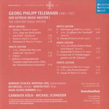 10CD Georg Philipp Telemann: G. Ph. Telemann Edition : Der Getreue Music-Meister, Die Tageszeiten, Orchestral Suites (Overtures), Concertos From Tafelmusik, Bläserkonzerte (Concertos For Woodwind Instruments), 12 Fantasias For Transverse Flute