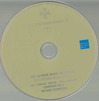 10CD Georg Philipp Telemann: G. Ph. Telemann Edition : Der Getreue Music-Meister, Die Tageszeiten, Orchestral Suites (Overtures), Concertos From Tafelmusik, Bläserkonzerte (Concertos For Woodwind Instruments), 12 Fantasias For Transverse Flute