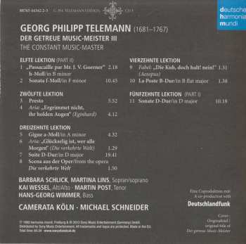 10CD Georg Philipp Telemann: G. Ph. Telemann Edition : Der Getreue Music-Meister, Die Tageszeiten, Orchestral Suites (Overtures), Concertos From Tafelmusik, Bläserkonzerte (Concertos For Woodwind Instruments), 12 Fantasias For Transverse Flute