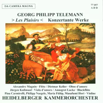 Les Plaisirs Konzertante Werke 