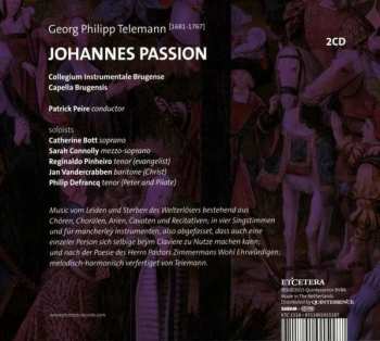 2CD Georg Philipp Telemann: Johannes Passion