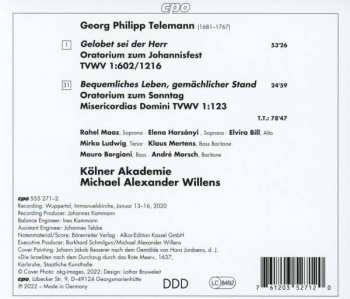 CD Georg Philipp Telemann: Johannis Oratorium