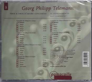 CD Georg Philipp Telemann: Oboe And Oboe D'Amore Concertos