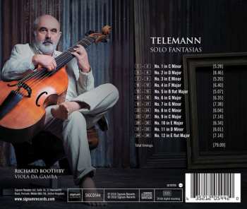 CD Georg Philipp Telemann: Solo Fantasias