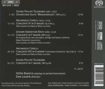 SACD Johann Sebastian Bach: Telemann • Corelli • Bach