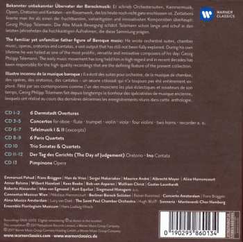 13CD/Set di cofanetti Georg Philipp Telemann: Telemann The Collection