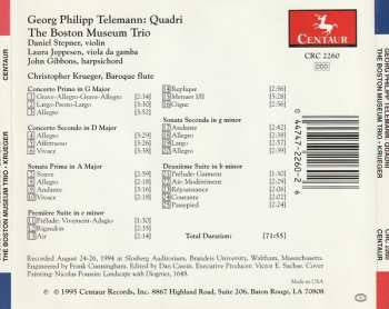 CD Georg Philipp Telemann: Quadri