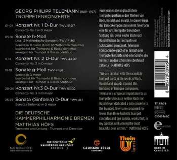 CD Deutsche Kammerphilharmonie Bremen: Trompetenkonzerte