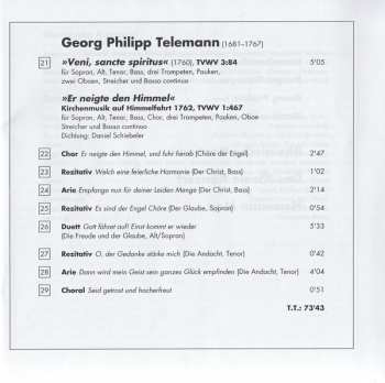 CD Carl Philipp Emanuel Bach: Venite Sancte Spiritus (Festive Cantatas)
