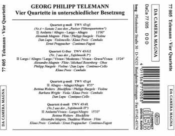 CD Philipp Naegele: Vier Quartette Verschiedener Besetzung