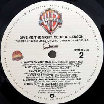 LP George Benson: Give Me The Night LTD