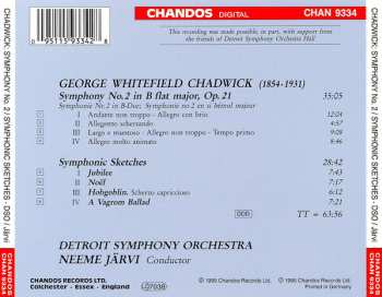 CD Detroit Symphony Orchestra: Symphony No. 2 / Symphonic Sketches