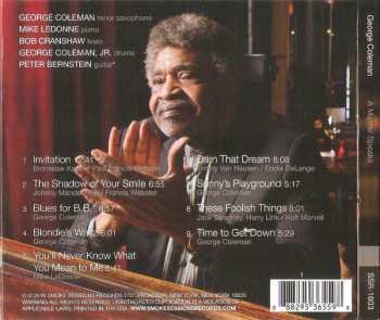 CD George Coleman: A Master Speaks