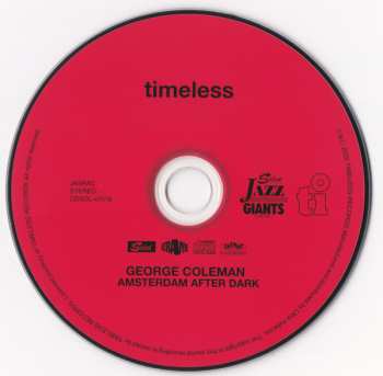 CD George Coleman: Amsterdam After Dark LTD