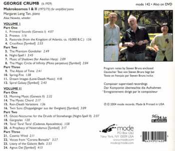 CD George Crumb: Makrokosmos I & II