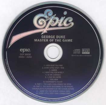 CD George Duke: Master Of The Game LTD