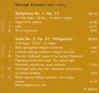 CD Gennadi Rozhdestvensky: Symphony No. 1 – Suite No. 3 'Villageoise'