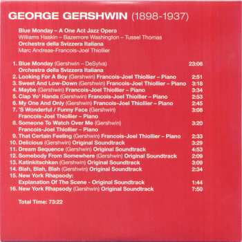 10CD/Set di cofanetti George Gershwin: 1898-1937