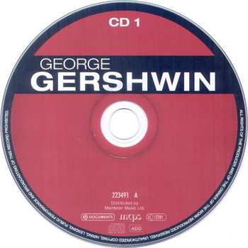 10CD/Set di cofanetti George Gershwin: 1898-1937