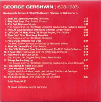 10CD/Set di cofanetti George Gershwin: 1898-1937