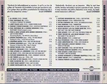 2CD George Gershwin: A Century Of Glory