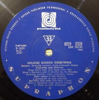LP George Gershwin: Melodie George Gershwina