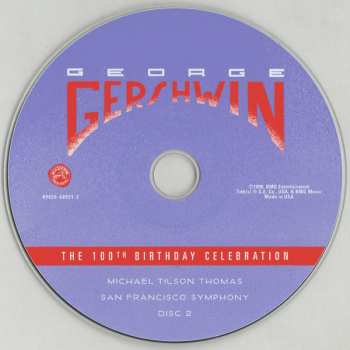 2CD George Gershwin: George Gershwin: The 100th Birthday Celebration
