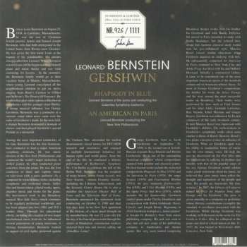 LP Leonard Bernstein: Leonard Bernstein - Gershwin LTD | NUM | CLR