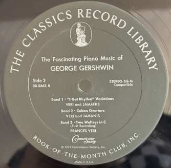 2LP George Gershwin: The Fascinating Piano Music Of George Gershwin