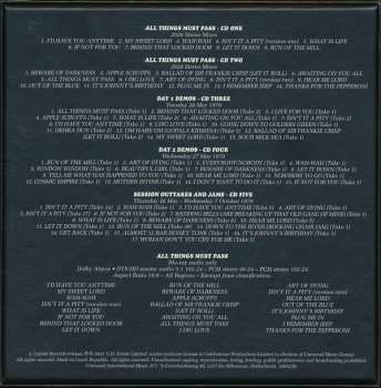 5CD/Set di cofanetti/Blu-ray George Harrison: All Things Must Pass (50th Anniversary) DLX