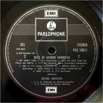 LP George Harrison: The Best Of George Harrison