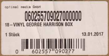 18LP/Set di cofanetti George Harrison: The Vinyl Collection LTD | PIC