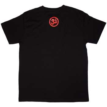 Merce George Harrison: George Harrison Unisex T-shirt: Dark Horse Logo (back Print) (small) S