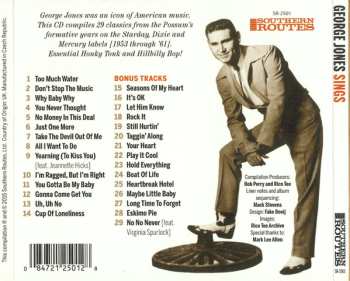 CD George Jones: George Jones Sings