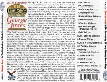 CD George Jones: In The Beginning, 18 Early Starday Recordings