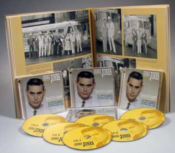 6CD/Set di cofanetti George Jones: Birth Of A Legend: The Truly Complete Starday & Mercury Recordings 1954-1961