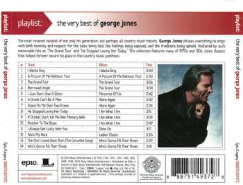 CD George Jones: Playlist: The Very Best Of George Jones