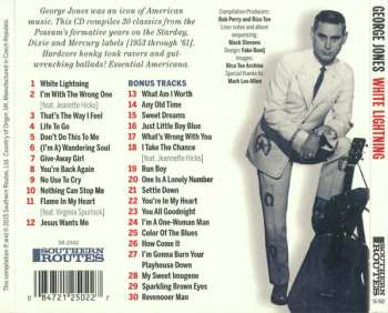 CD George Jones: Sings White Lightning And 29 Other Favorites