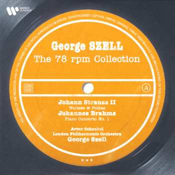 14CD/Set di cofanetti George Szell: The Warner Recordings, 1934-1970