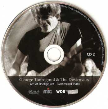 2CD/DVD George Thorogood & The Destroyers: Live At Rockpalast