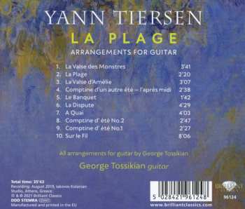 CD George Tossikian: La Plage (Arrangements For Guitar)