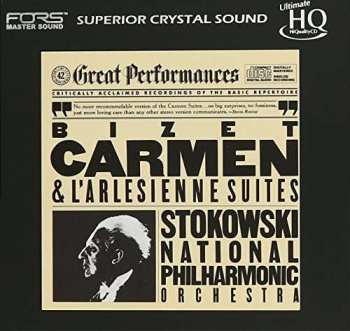 CD Georges Bizet: L'arlesienne-suiten Nr.1 & 2