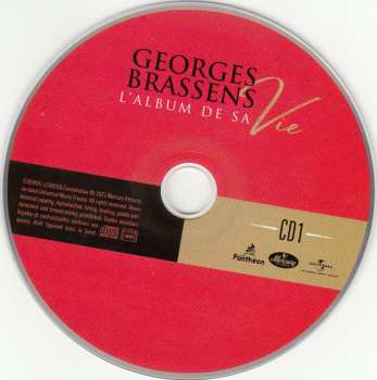 5CD/Set di cofanetti Georges Brassens: L'Album De Sa Vie LTD