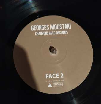 LP Georges Moustaki: Chansons Avec Des Amis